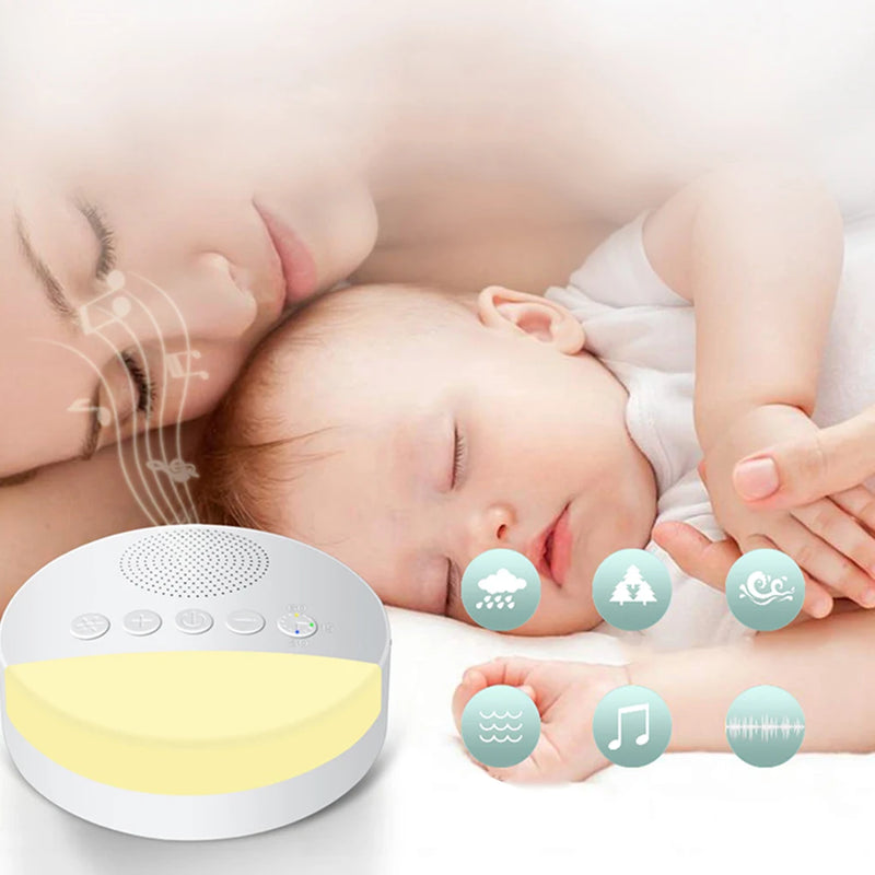 Máquina Portátil de Ruídos Branco Para Bebês