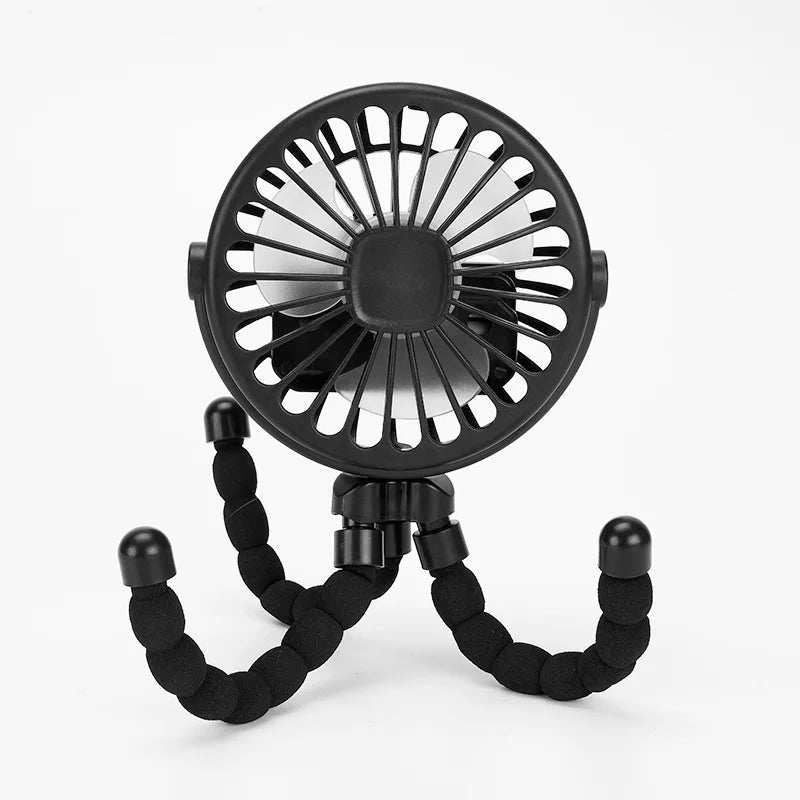 Ventilador Portátil para Carrinho de Bebês