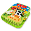 Livro Sensorial Montessori em Feltro