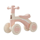 Bicicleta de Equilíbrio Infantil 4 Rodas Antitombo