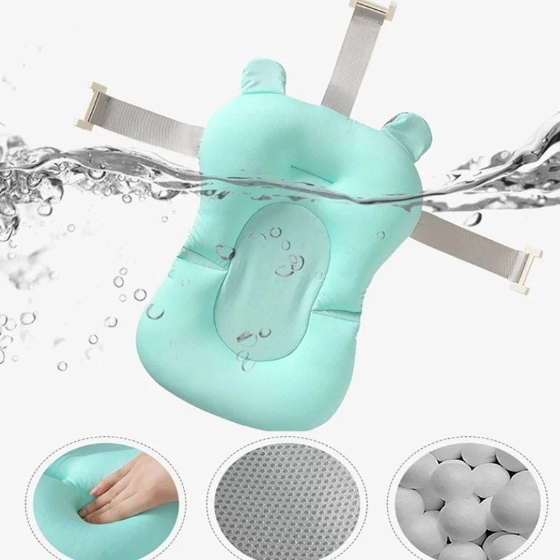 Almofada de Banheira Portátil para Bebês