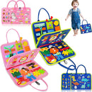 Livro Sensorial Montessori Infantil