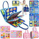Livro Sensorial Montessori Infantil