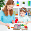 Livro Sensorial Montessori em Feltro