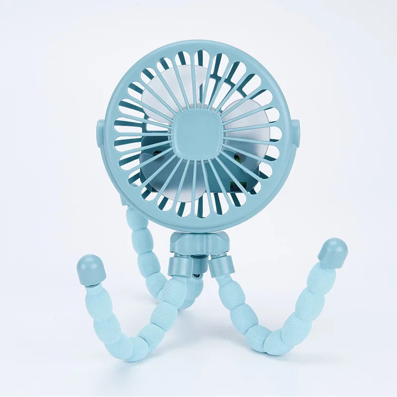 Ventilador Portátil para Carrinho de Bebês