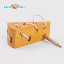 Quebra-Cabeça Educacional de Madeira 3D Montessori